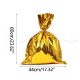 thumbnail image 2 of Christmas Decorations Clearance！Drawstring Christmas Gift Bag Candy Party Santa Snowman Wrapping Bag Plastic Bag, 2 of 2