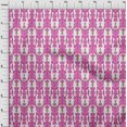 thumbnail image 3 of oneOone Cotton Cambric Fabric Swirl & Paisley Ikat Printed Craft Fabric BTY 56 Inch Wide, 3 of 4