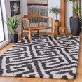 thumbnail image 1 of Safavieh Barcelona Dortha Geometric Shag Area Rug, 1 of 7