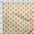 thumbnail image 2 of oneOone Tissu Coton Soie Tissu à Imprimé Floral en Blocs BTY 42 Pouces de Large, 2 of 4