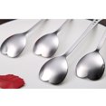 thumbnail image 2 of EeaseCA 10pcs Stainless Steel Heart Shape Spoons Scoop Stirring Spoon Tableware for Dessert Cake Coffee, 2 of 6