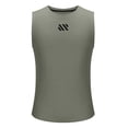 thumbnail image 4 of Styesk Tank Tops Men Fashionable Men's Round-neck Solid Color Mesh Drying Sleeveless, 4 of 6