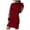 Wine, variant on Pisexur Women's Embroidered Midi Fall Dress Casual Fleece Long Pullover Sweatshirt Dress Long Sleeve Mini Sweater Dresses with Pockets