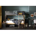 thumbnail image 3 of South Shore Bebble Twin Modern Bunk Bed, in Natural and Gray, 3 of 12