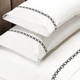 thumbnail image 2 of Johnson Home 300 Thread Count Egyptian Cotton Sheet Sets with Embroidery Details, 2 of 2