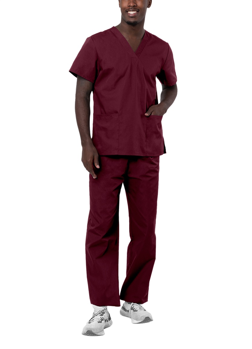 Adar Uniformes Médicaux Unisexes Universels - Ensemble de Sarrau Unisexe à Cordon