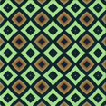 thumbnail image 1 of Ahgly Company Tapis d'Intérieur Lavables à la Machine, Carrés, Transitionnels, Verts, Tapis de Zone, 4 Pieds Carré, 1 of 7