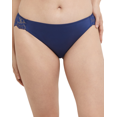 thumbnail image 1 of Maidenform Womens Comfort Devotion Lace Back Tanga, 5, Navy Eclipse-Rose Gold, 1 of 1