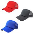 thumbnail image 1 of Pack of 3 Mechaly Trucker Hat Adjustable Cap (Mix), 1 of 2