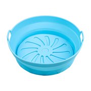Dvkptbk Air Fryer Liners Air Fryer Silicone Pot Air Fryer Silicone Liners Non Stick Air Fryer Basket Accessories, Reusable Replacement of Flammable Parchment Liner Paper (5QT & up, 8.2") on Clearance