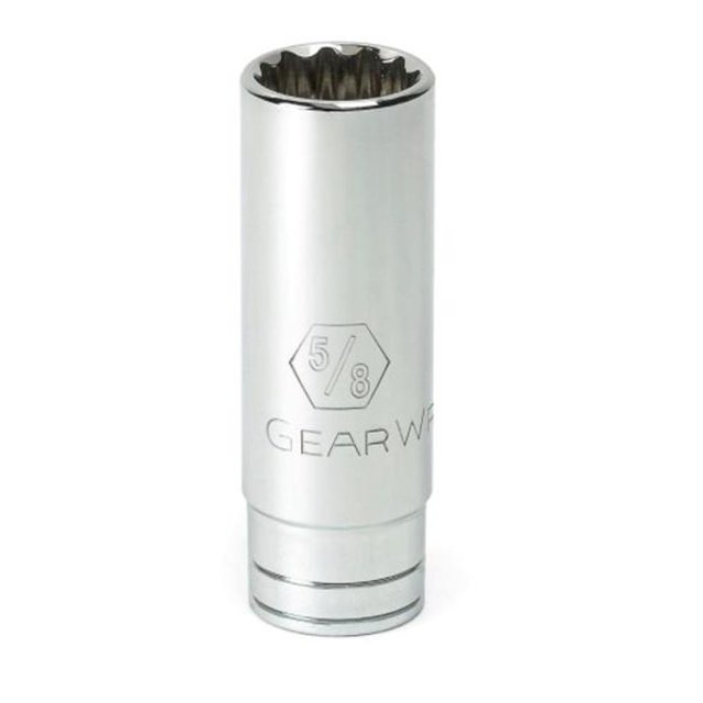 Apex Tool Group KD80515 .38 Drive 12 Point Deep Socket .63 in.