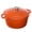 Orange, variant on Hawsaiy 4.5 QT Enameled Cast Iron Dutch Oven with Lid, Nonstick Cookware for Baking, Roasting, Braising & Cooking, Dual Handles, Dark Blue