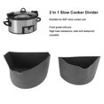 thumbnail image 4 of Domqga 2 Pack Slow Cooker Divider for 6 Quart Pot - Silicone, 4 of 8