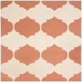 thumbnail image 1 of Safavieh Tapis Beige Intérieur Extérieur - Carré 5 Pieds3 Pouces, 1 of 1