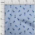 thumbnail image 1 of oneOone Cotton Poplin Fabric Triangle Geometric Printed Craft Fabric BTY 56 Inch Wide, 1 of 1