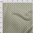 thumbnail image 3 of oneOone Velvet Light Beige Fabric Ogee Craft Projects Decor Fabric Printed By The Yard 58 Inch Wide, 3 of 4