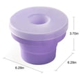 thumbnail image 3 of Yhmxh Kitchen Gadgets Kitchen Essentials Collapsible Ice Cubes Molds - Ice Cubes Molds,Easy Release Ice Cubes Molds,Reusable Popsicle Stick With For Homemade Ice Cubes,Ice Buckets Can Be Bro Ice Trays, 3 of 8