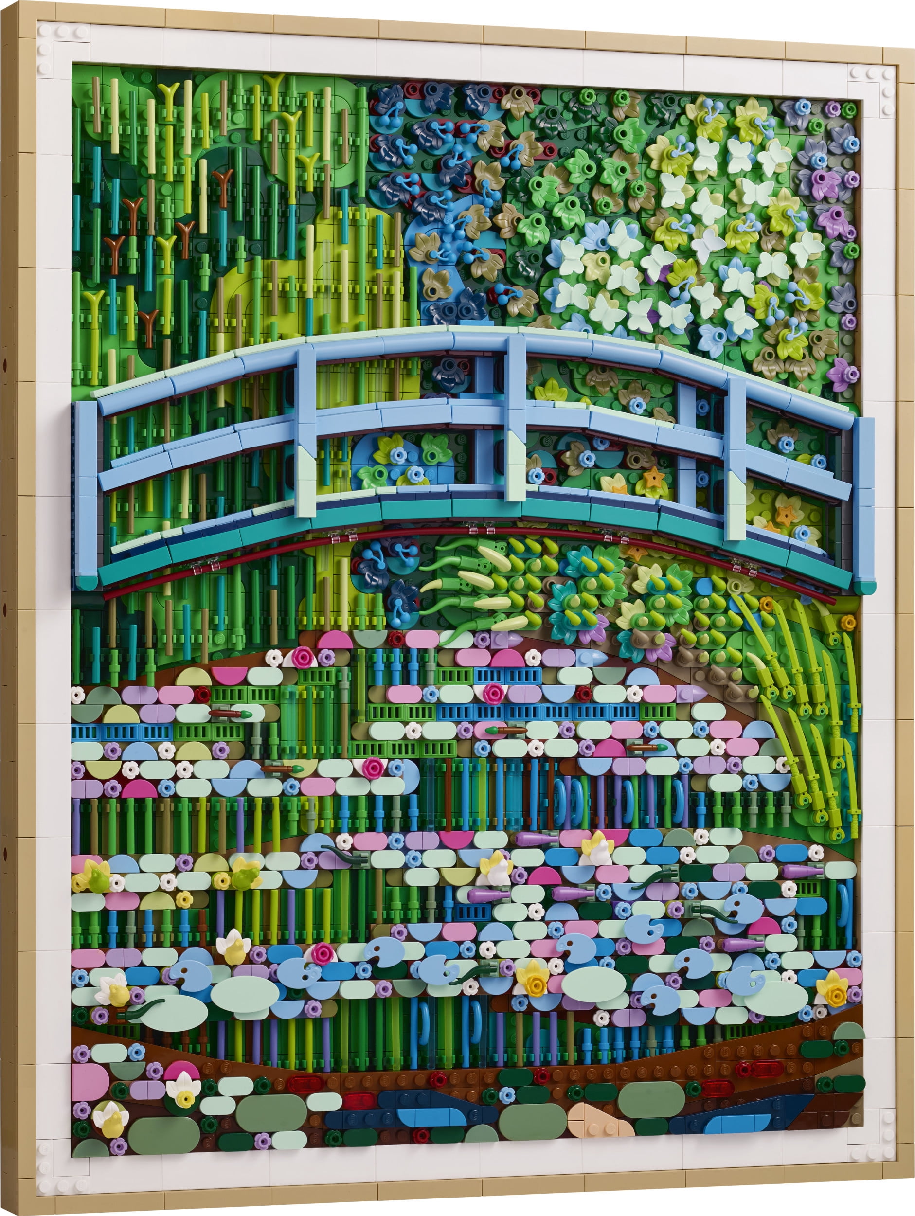 LEGO Art Claude Monet – Le Bassin aux Nymphéas, Harmonie Verte 31220