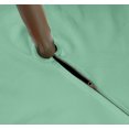 thumbnail image 3 of Vargottam Indoor/Outdoor Tablecloth 58" x 102" Inch Rectangular Tablecloth with Umbrella Hole & Zipper, Waterproof Patio Table Cloths, Spring/Summer Table Covers for Backyard /BBQs - Aquamarine Green, 3 of 6