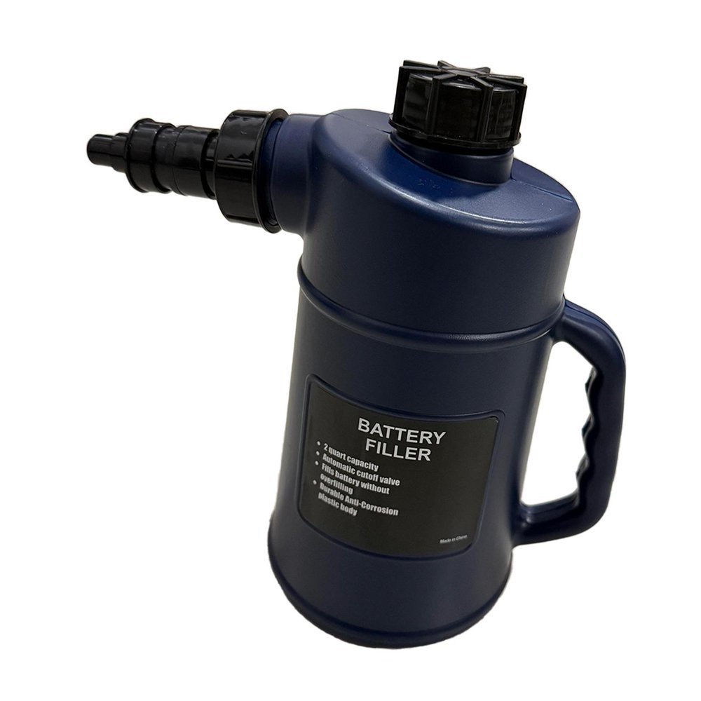 QJUHUNG Battery Filler for Golf and Deep Cycle Battery Trucks Battery Water Jug