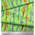 thumbnail image 2 of Soimoi Green Viscose Chiffon Fabric Fish Ocean Decor Fabric Printed Yard 42 Inch Wide, 2 of 2