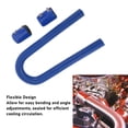thumbnail image 3 of Stainless Steel, 36 Inch Flexible Radiator Hose Kit With Billet Clamps, Easy Installation, Suitable for Cars, Trucks, and SUVs, Adjustable Hose With 36in Length, 15/8in Diameter,, 3 of 7
