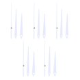 thumbnail image 1 of 5 Pcs Aiguilles d'Horloge Kits d'Aiguilles en Aluminium Pièces de Réparation de Remplacement, 1 of 7