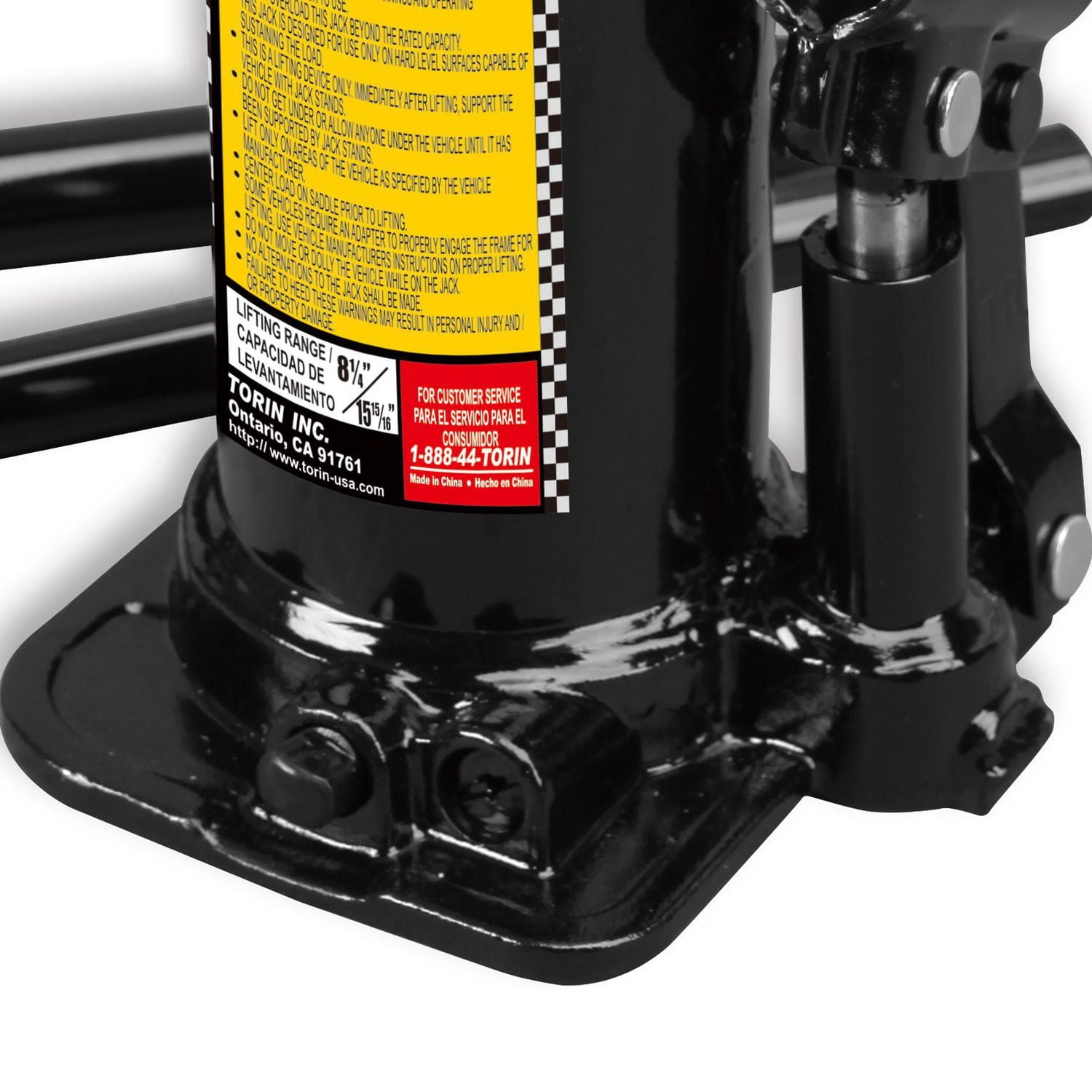 Cric-bouteille hydraulique de 6 Tonnes par Black Jack