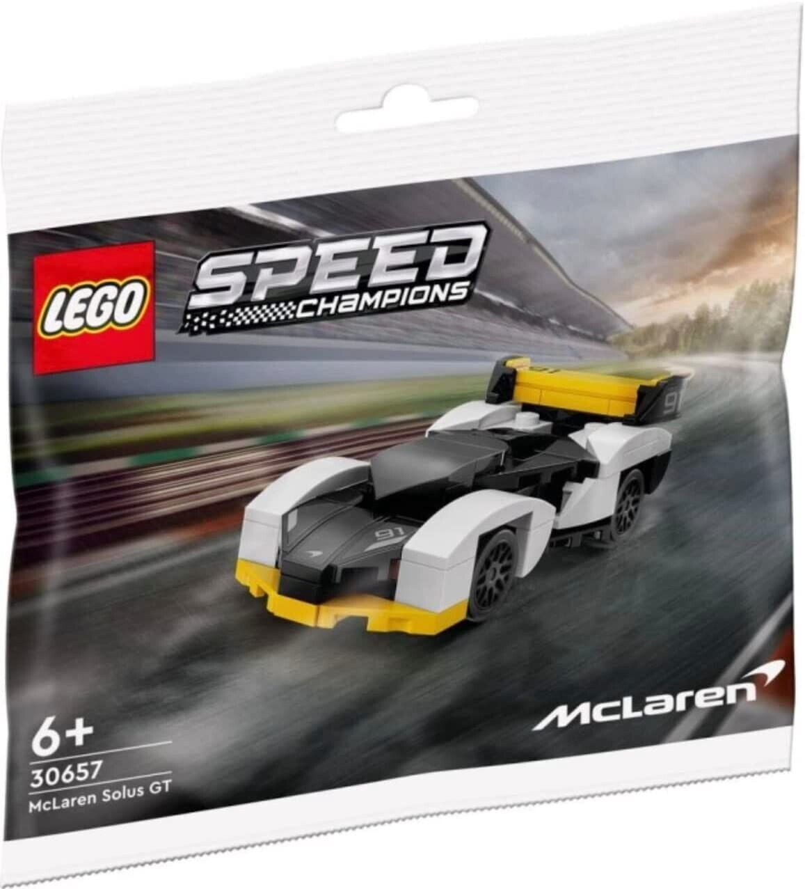 LEGO Speed Champions: McLaren Solus GT 30657 Polybag Ages 6+
