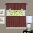 thumbnail image 1 of Ensemble Rang et Cantonnière Darcy 58x36/58x14 - Marsala/Tan, 1 of 3