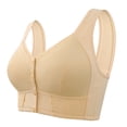 thumbnail image 5 of MIASHUI Bras for Women Front Side Buckle Lace Edge without Steel Ring Movement Seamless Gathering Adjustment Yoga Sleep Large Bra, 5 of 5
