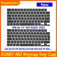 thumbnail image 2 of New Replacement Keyboard Keys Keycaps For Macbook Air 13" M2 A2681 Keycap Key Cap UK US RU ES FR IT DK NO DE KR PT HU 2022 Korean, 2 of 6