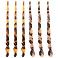 thumbnail image 4 of 6 Pcs Bâtonnets de Cheveux Chinois Baguettes Vintage pour Cheveux Femmes, 4 of 9