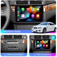 thumbnail image 4 of RoverOne 4+64GB Car Stereo CarPlay GPS Navigation Bluetooth for BMW 3 Series E46 1998-2006 Android Touch Screen Player, 4 of 9