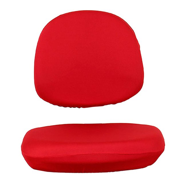 Removable Office Computer Covers Swivel Rotate Slipcover (Back Cover and Seat Cover) - Seat Size Back Size