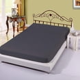 thumbnail image 2 of 900 Thread Count 3 Piece ( 1-Fitted Sheet + 2 - Pillow Cases ) Fitted Sheet 27 Inch Deep Pocket 100% Egyptian Cotton Stripe Pattern, 2 of 4
