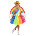thumbnail image 1 of Costume Royal Arc-en-Ciel pour Fille, 1 of 5