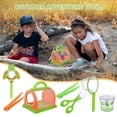 thumbnail image 1 of mtvxesu Pet Toy, Children's Outdoor Adventure Tools 7-piece Set Observation Box Glass Catcher Tweezers Insect Cage Set Pet Sale, 1 of 8