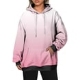 thumbnail image 2 of Besolor Oversized Sweatshirt for Women Fall Plus Size Long Sleeve Gradient Color Hoodies Baggy Clothes for Ladies, 2 of 7