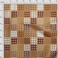 thumbnail image 4 of oneOone Cotton Poplin Light Brown Fabric Florals Sewing Craft Projects Fabric Prints By Yard 56 Inch Wide, 4 of 4
