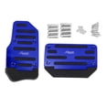 thumbnail image 2 of Milaget Non-Slip Sport Auto Car Truck Brake Pedal Pad Covers - Blue, 2 of 9