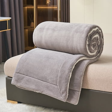 Milk Velvet Lambswool Double Layer Blanket Fleece Blanket Autumning and Winter Warm Multifunctional Leisure Double Bed Covering Blanket Holiday Products