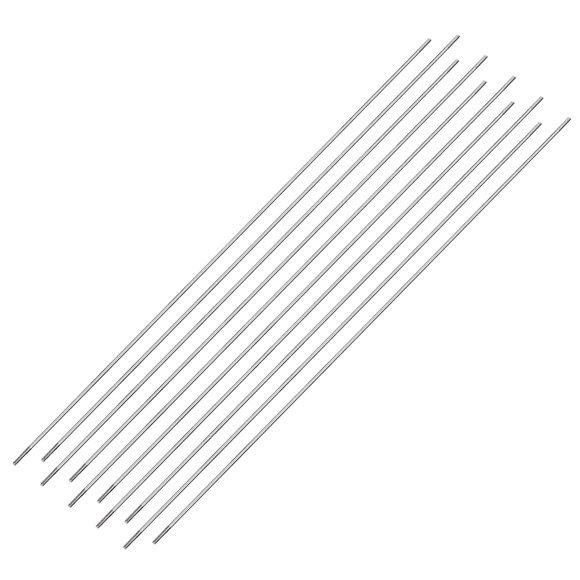 Unique Bargains M2x300mm Pushrod Connector Stainless Steel Rod Linkage 10pcs
