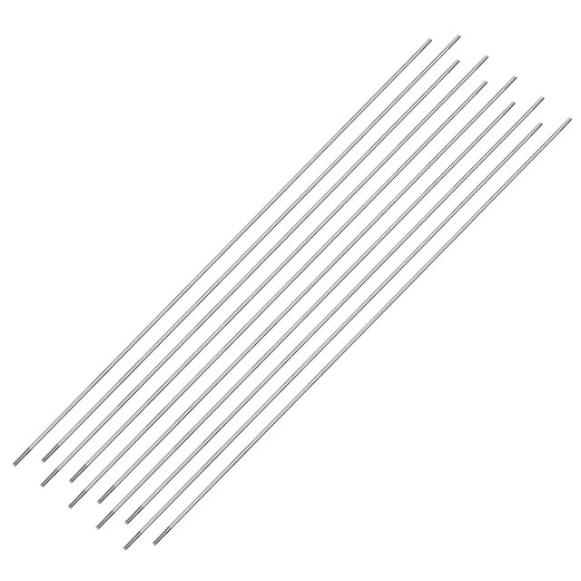 Unique Bargains M2x300mm Pushrod Connector Stainless Steel Rod Linkage 10pcs
