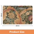 thumbnail image 2 of Distressed Green Floral Carpet 20x32 Inch - Modern Washable, Non-Slip Rug for Bedroom, Bathroom, Entryway and Laundry Room - Small Accent Area Rug, 2 of 5