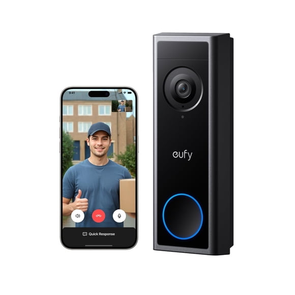 Video Doorbell eufy Security C30 Battery 2K FHD w/ HomeBase S380