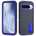 thumbnail image 1 of for Google Pixel 9 Pro Case, Google Pixel 9 Pro Phone Case with Built in Kickstand, Shockproof/Dustproof/Drop Proof Heavy Duty Military-Grade Rugged Protective Cover for Google Pixel 9 Pro,Blue, 1 of 9