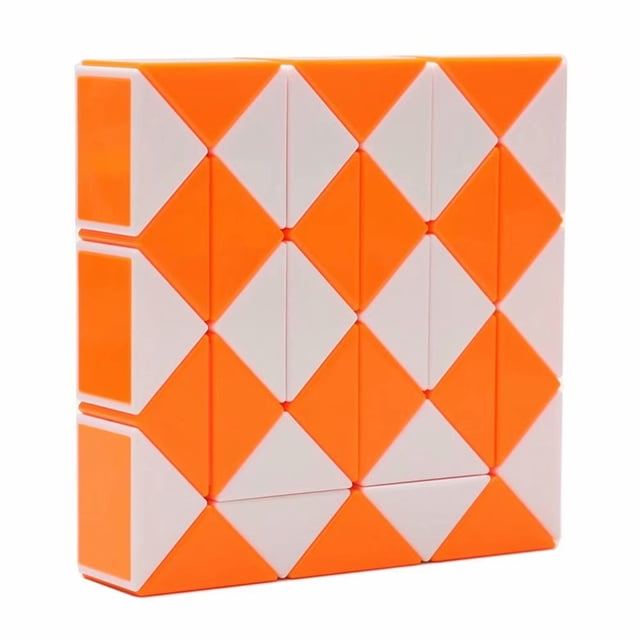 Magic Snake Twist Puzzle Twisty Toy Collection 36 Wedges Magic Ruler