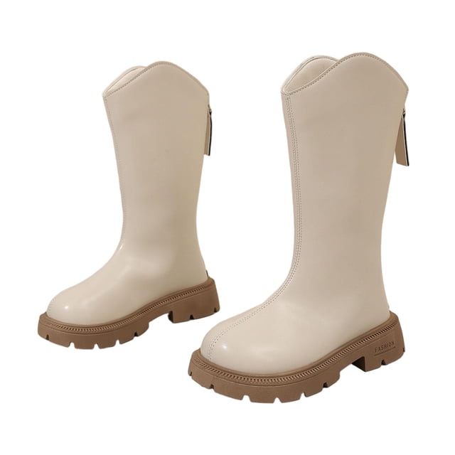 Boots for Girls Bows - Little Girl Fashionable Princess Boots - Fall and Winter Style