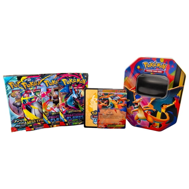 Pokémon TCG: Mega Charizard Tin - Receive 1 at Random! - Walmart.ca